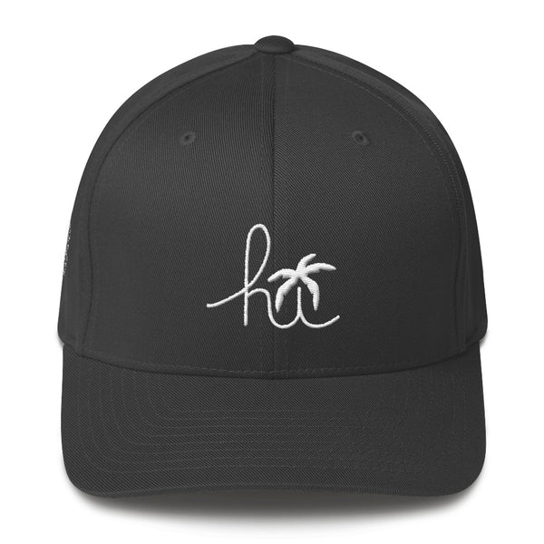 Hi-Life Hawaii - 3D embroidery Structured FlexFit Twill Cap