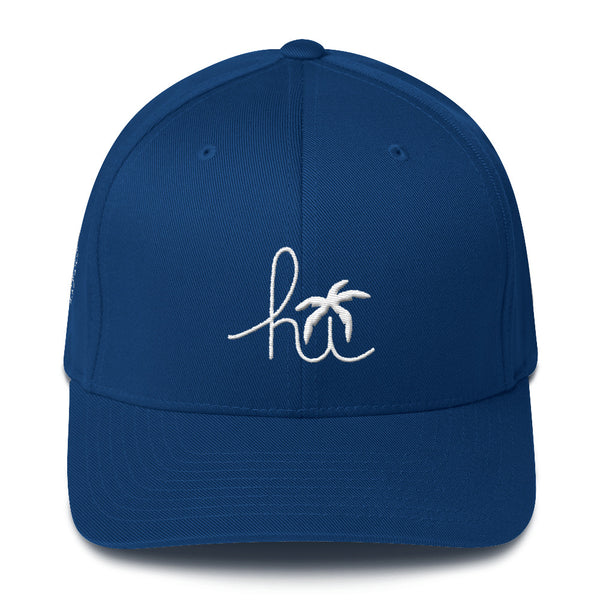 Hi-Life Hawaii - 3D embroidery Structured FlexFit Twill Cap