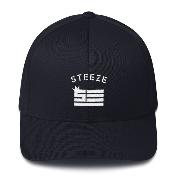 Steeze Flag Structured FlexFit Twill Cap