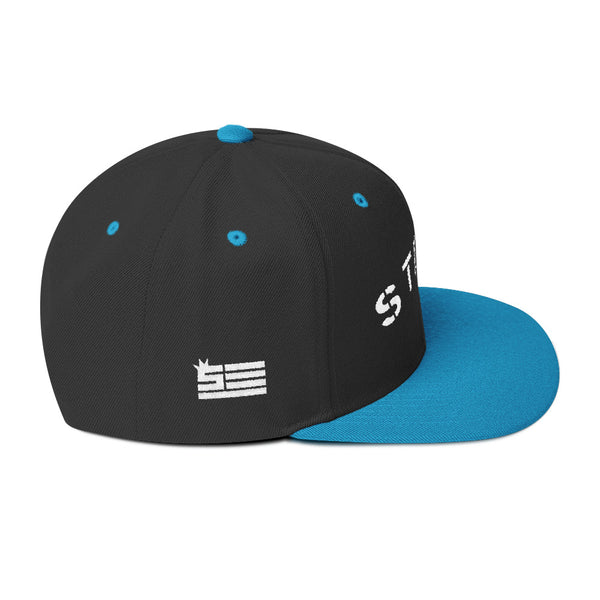 S T E E Z E - Wool 5 Panel Snapback Hat