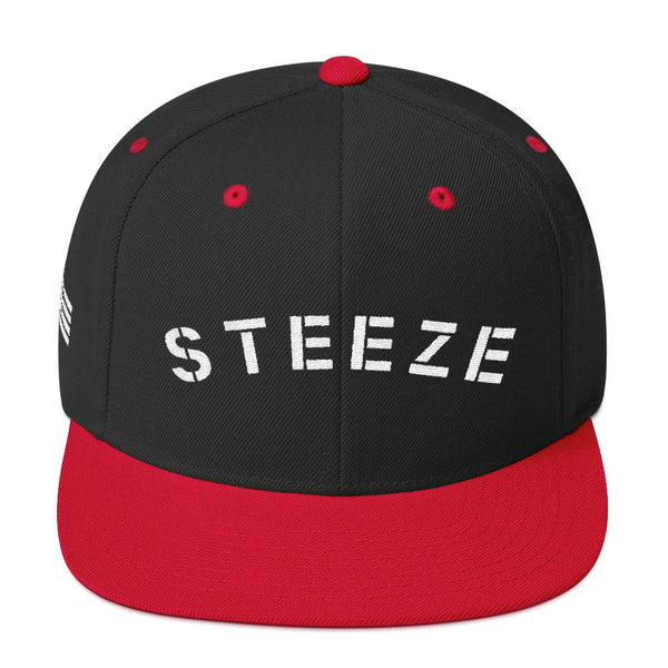 S T E E Z E - Wool 5 Panel Snapback Hat