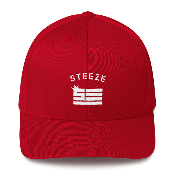 Steeze Flag Structured FlexFit Twill Cap