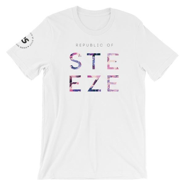 Floral Block Steeze T-Shirt - Unisex