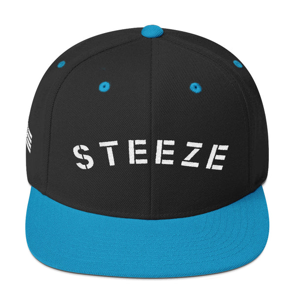 S T E E Z E - Wool 5 Panel Snapback Hat