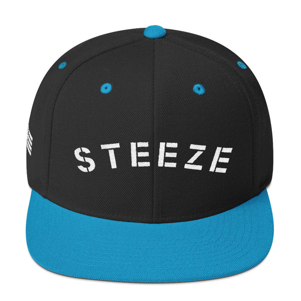 S T E E Z E - Wool 5 Panel Snapback Hat