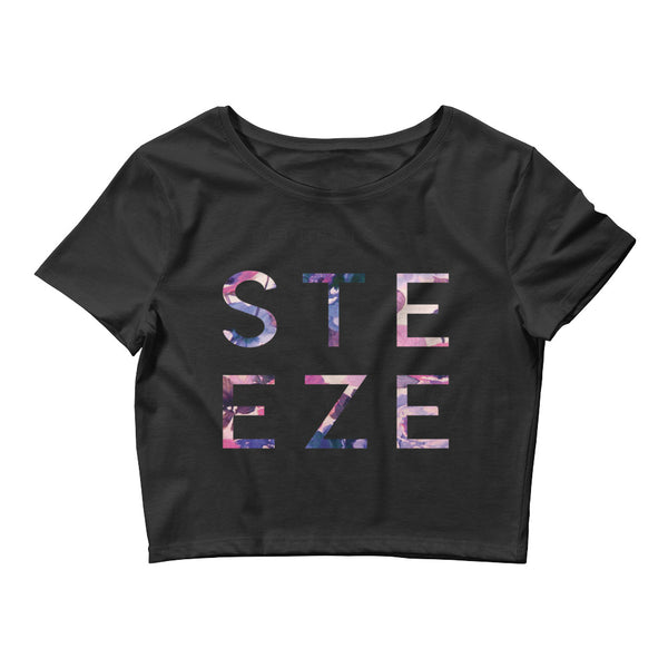 Floral Steeze Women’s Crop Tee