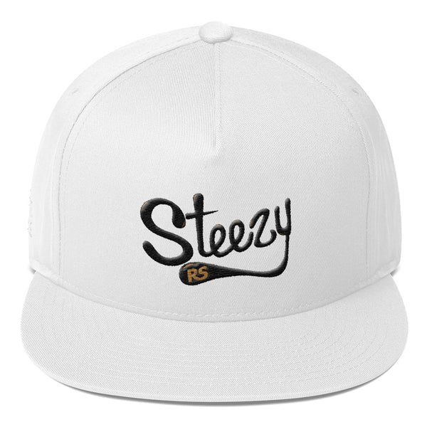 Steezy Snapback - 3D Embroidery Flat Bill Cap