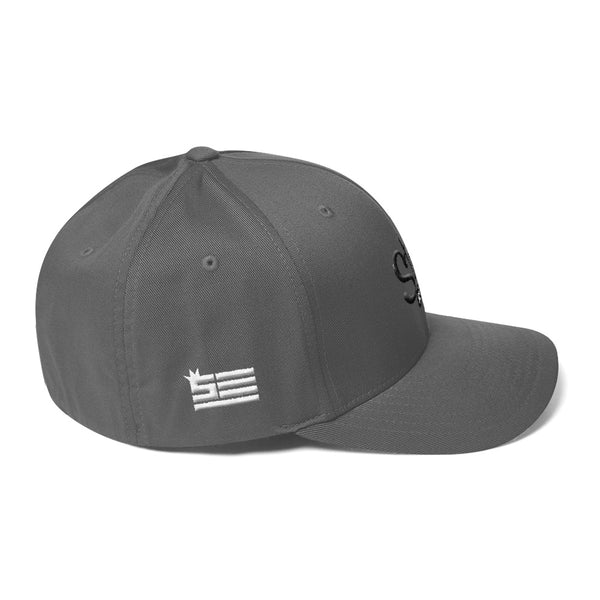 Steezy! 3D Embroidery Structured FlexFit Twill Cap