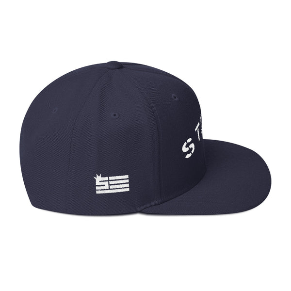 S T E E Z E - Wool 5 Panel Snapback Hat