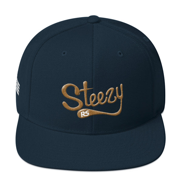 Steezy! 3D Embroidery Snapback Hat