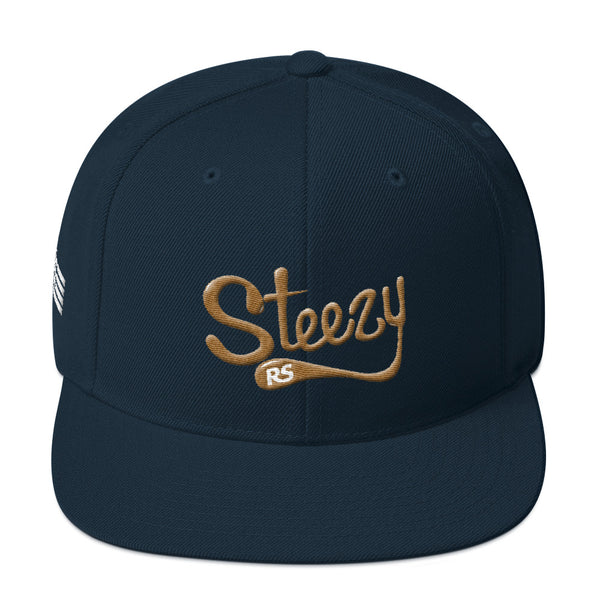 Steezy! 3D Embroidery Snapback Hat