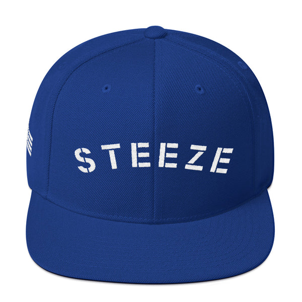 S T E E Z E - Wool 5 Panel Snapback Hat