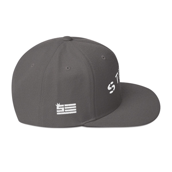 S T E E Z E - Wool 5 Panel Snapback Hat