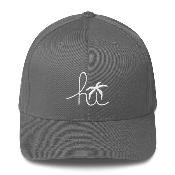 Hi-Life Hawaii - 3D embroidery Structured FlexFit Twill Cap