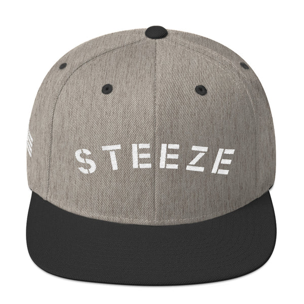 S T E E Z E - Wool 5 Panel Snapback Hat