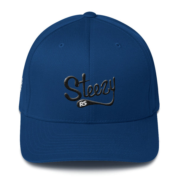 Steezy! 3D Embroidery Structured FlexFit Twill Cap