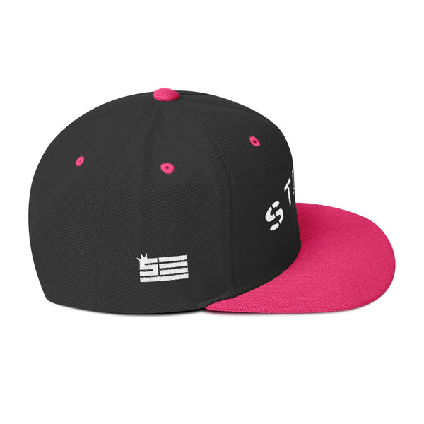 S T E E Z E - Wool 5 Panel Snapback Hat
